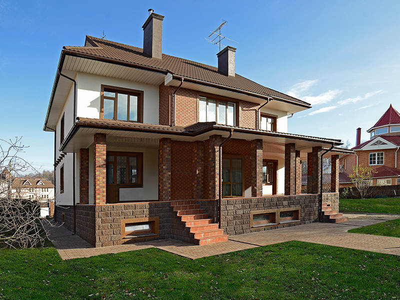 Отделка фасадов облицовочным камнем