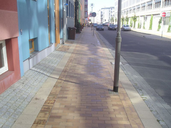 Клинкерная брусчатка WK-PK06 Hellbraun