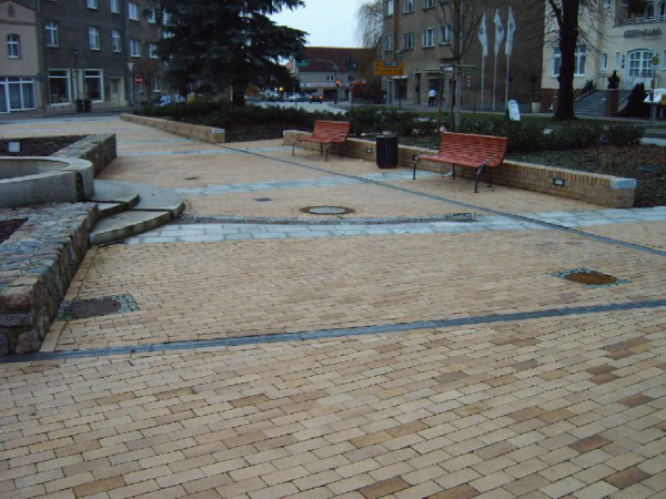 Клинкерная брусчатка WK-PK06 Hellbraun