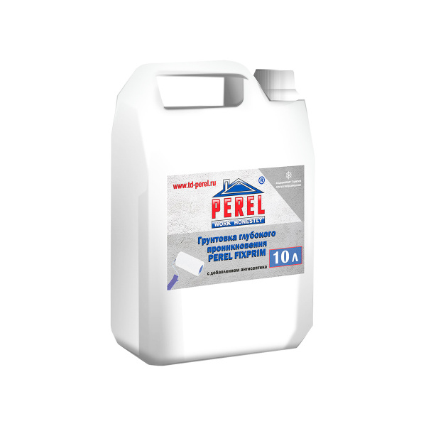 Грунт Грунтовка глубокого проникновения Perel Fixprim 10 литров