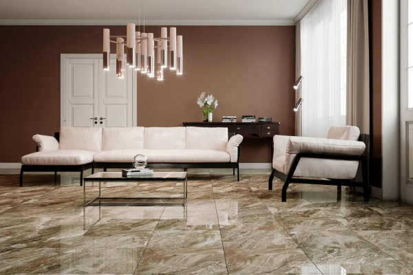 Напольная плитка 49,5 х 49,5 см Керамогранит Eurotile (Иран) 49,5х49,5 VERONA BEIGE 741