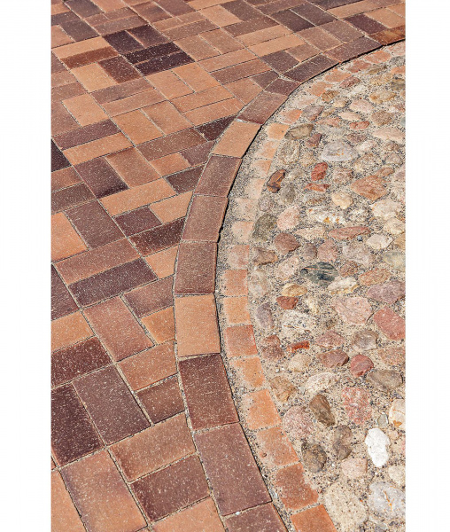 Клинкерная брусчатка WK-PK08S Lachsrot