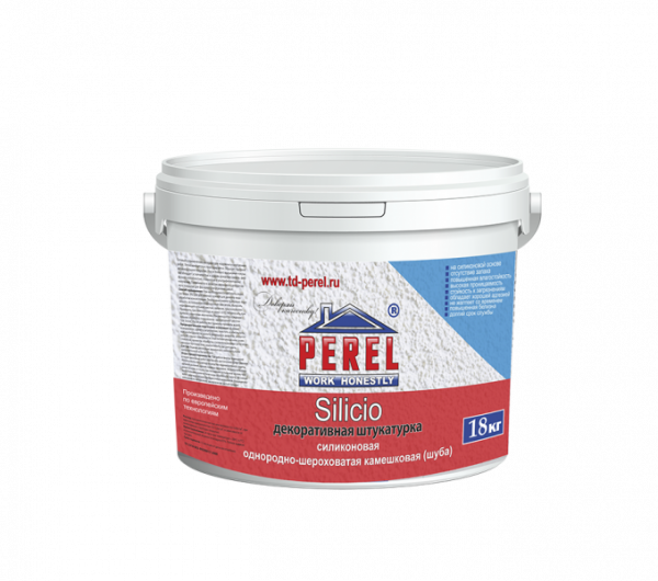 Штукатурка и краска Штукатурка декоративная Perel Silicio Шуба