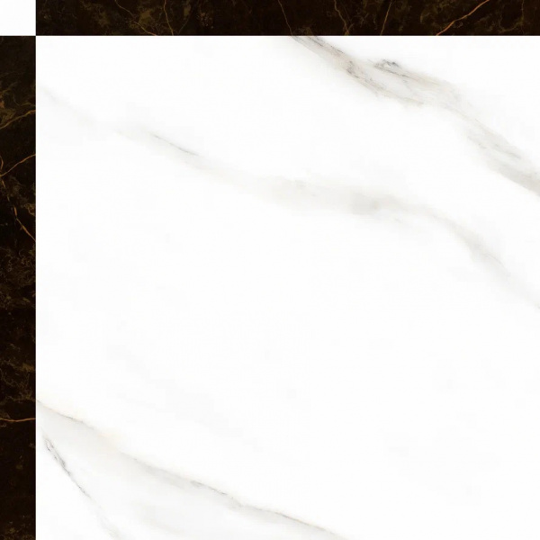 Напольная плитка 49,5 х 49,5 см Керамогранит Eurotile (Иран) 49,5х49,5 KAMILA CALACATTA 826