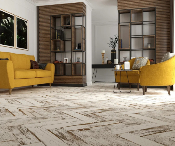 Керамогранит-дощечки Грес (Россия) 15х60 см Керамогранит ГРЕС 15х60х0,8 (дощечки) РОССИЯ KAMILA KM 0065