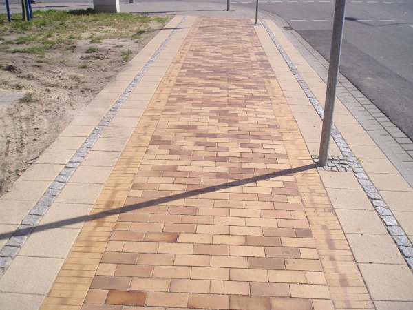 Клинкерная брусчатка WK-PK06 Hellbraun